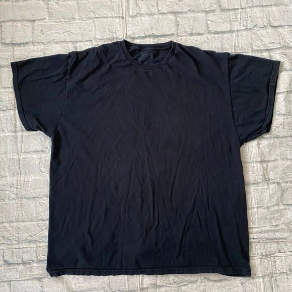Fruit of the loom men 2XL 100% cotton 8 bundle short sleeve pocket tees black - Picture 4 of 10